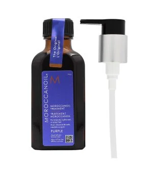 Moroccanoil Treatment Purple Haaröl für blondes, aufgehelltes oder silbernes Haar