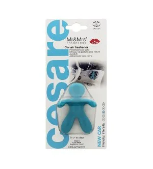 Mr&Mrs Fragrance Cesare New Car Autoduft hellblau