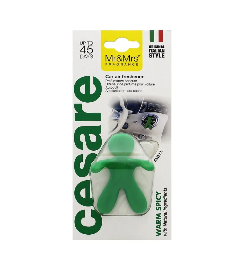 Cesare Warm Spicy Autoduft grün