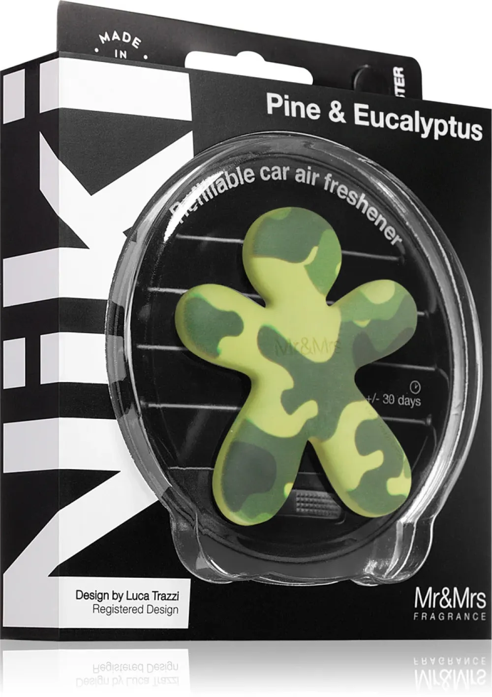 Niki Pine & Eucalyptus Autoduft Mr&Mrs Fragrance Niki Pine & Eucalyptus Vůně do auta