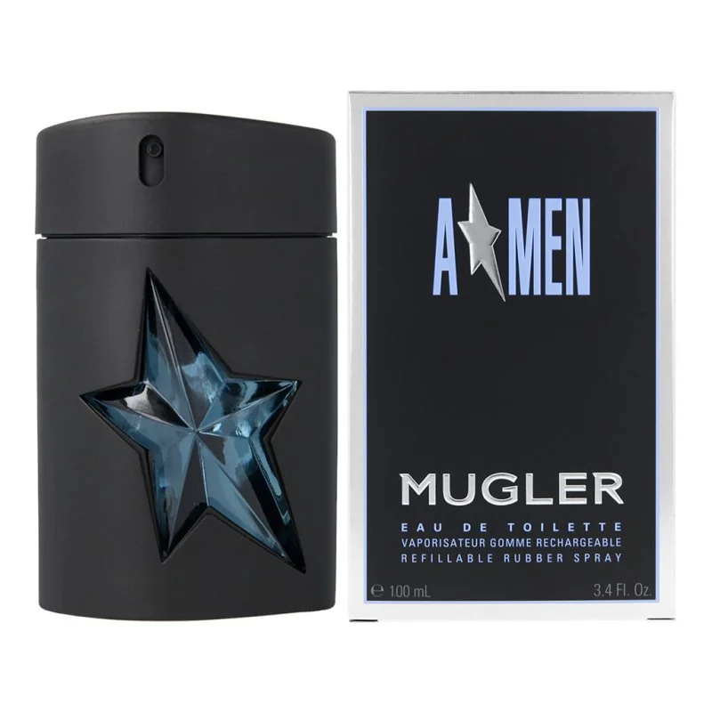 A*Men Rubber Flask nachfüllbares Eau de Toilette für Herren 100 ml