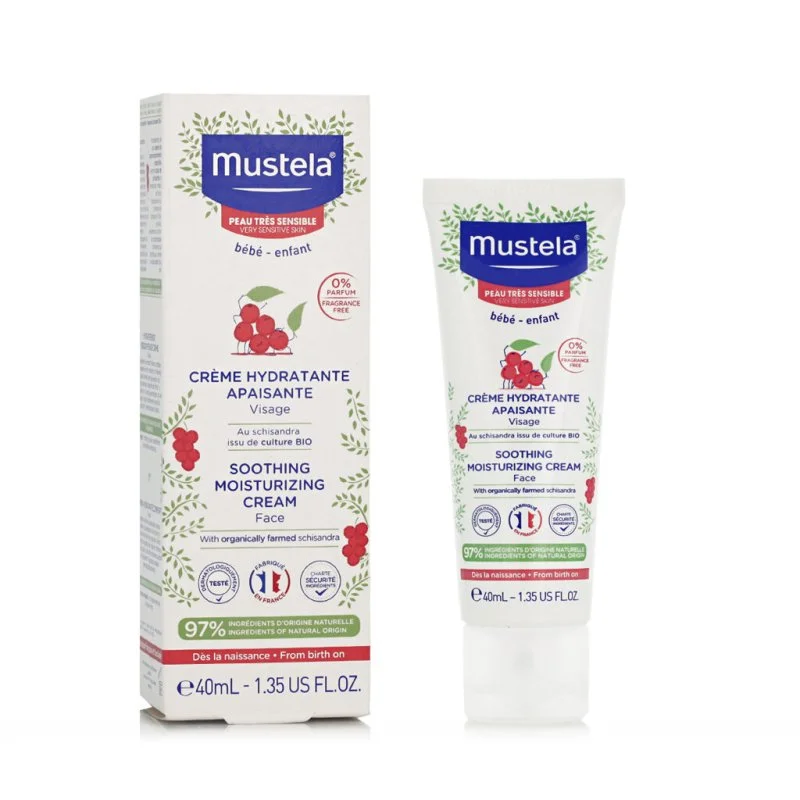 Bébé beruhigende und feuchtigkeitsspendende Gesichtscreme 40 ml