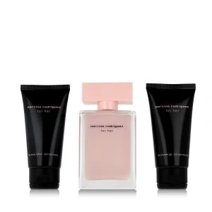 Narciso Rodriguez For Her 50 ml + SG 50 ml + BL Eau de Parfum für Damen