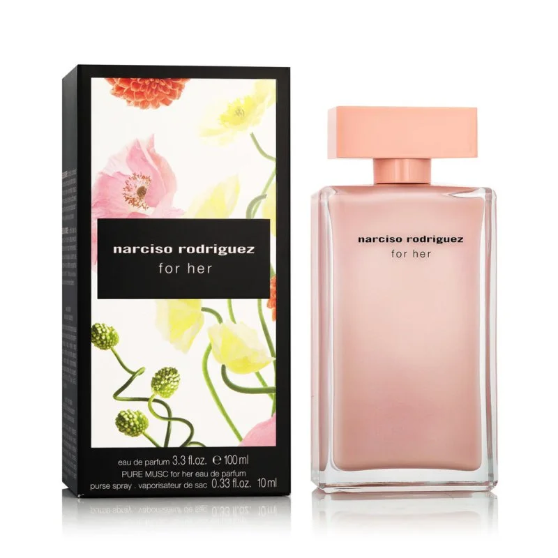 For Her 100 ml + EDP MINI Pure Musc Eau de Parfum für Damen 10 ml