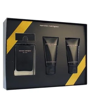 Narciso Rodriguez For Her Geschenkset 50 ml + Körperlotion 50 ml + Duschgel Eau de Toilette für Damen