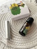 Natasha Aroma-Set mit Inhalierstift - Klarer Geist - frische Orange, Pfefferminze und Rosmarin