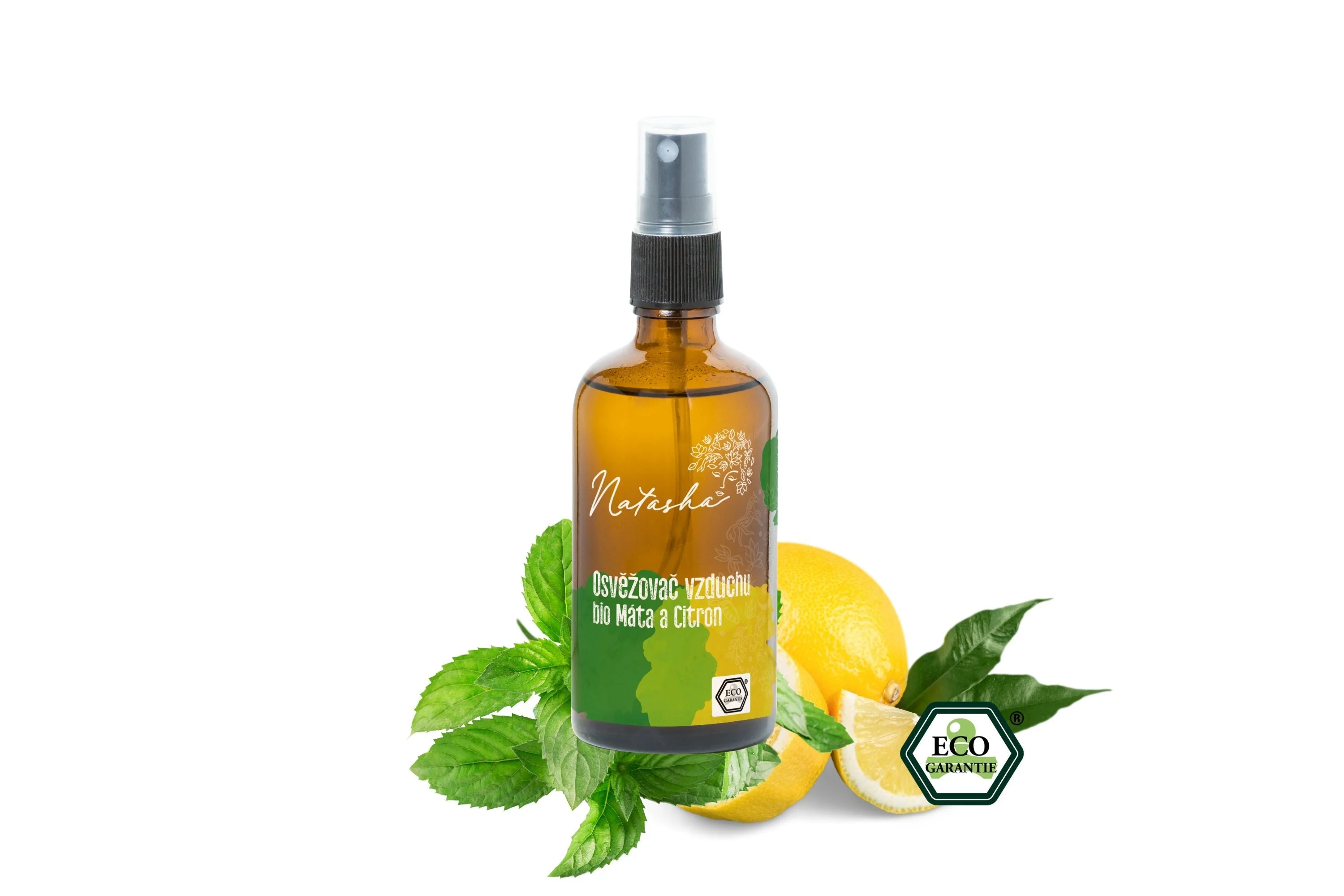 Natasha Lufterfrischer - Minze mit Zitrone (100 ml) - lindert Stress und Anspannung