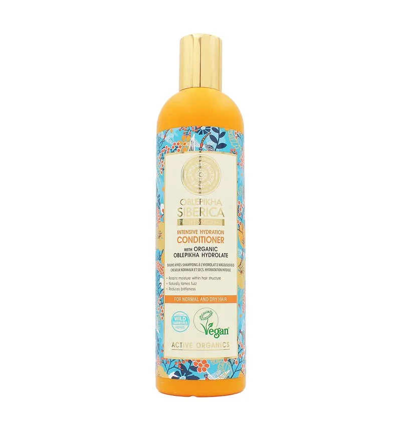 Oblepikha Siberica Intensive Hydration Conditioner Sanddorn-Conditioner für normales und trockenes Haar 400 ml