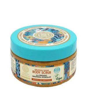 Natura Siberica Oblepikha Siberica Renewal And Smoothing Body Scrub natürliches revitalisierendes Körperpeeling 300 g