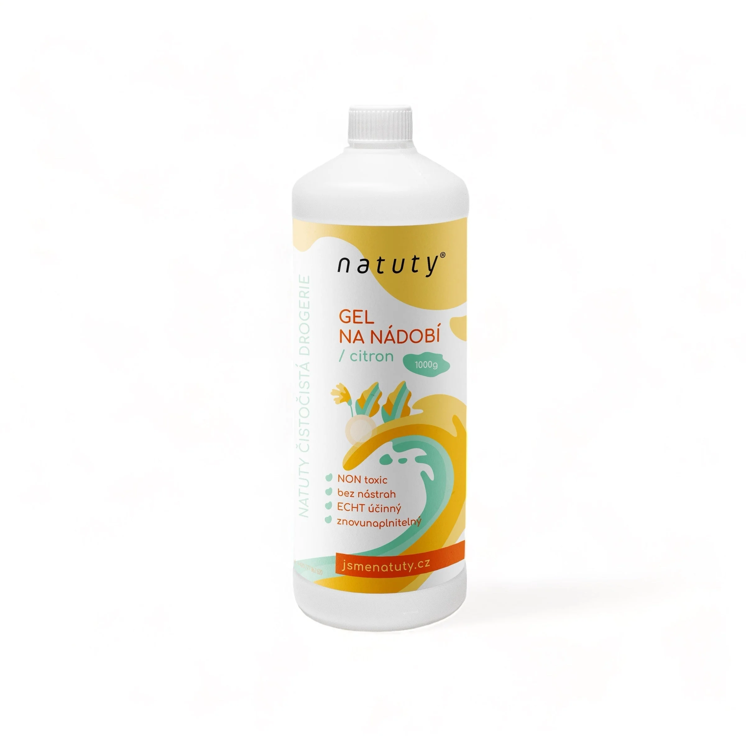 Natuty Geschirrspülgel mit Zitronenduft (1 l)
