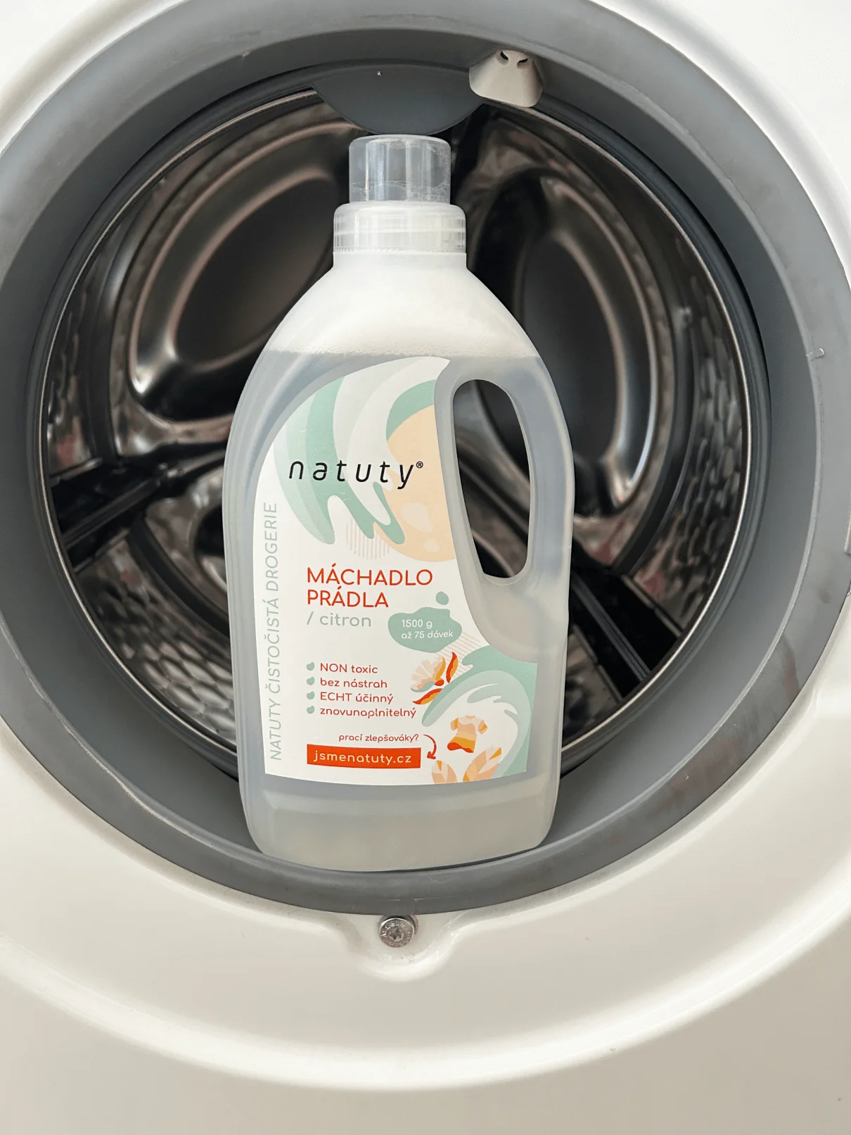 Natuty Wäschespüler mit Zitronenduft 1 l