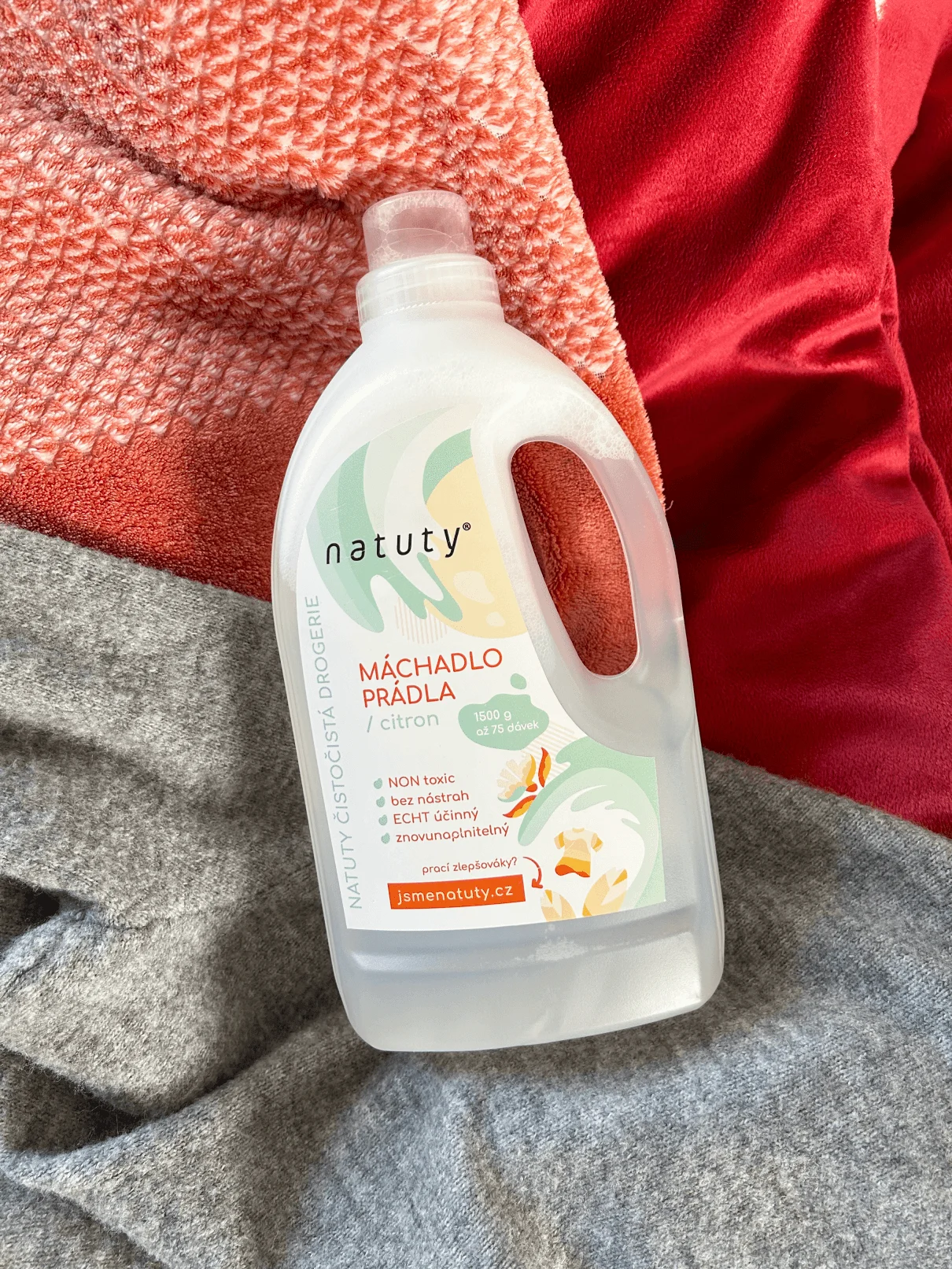 Natuty Wäschespüler mit Zitronenduft 1,5 l
