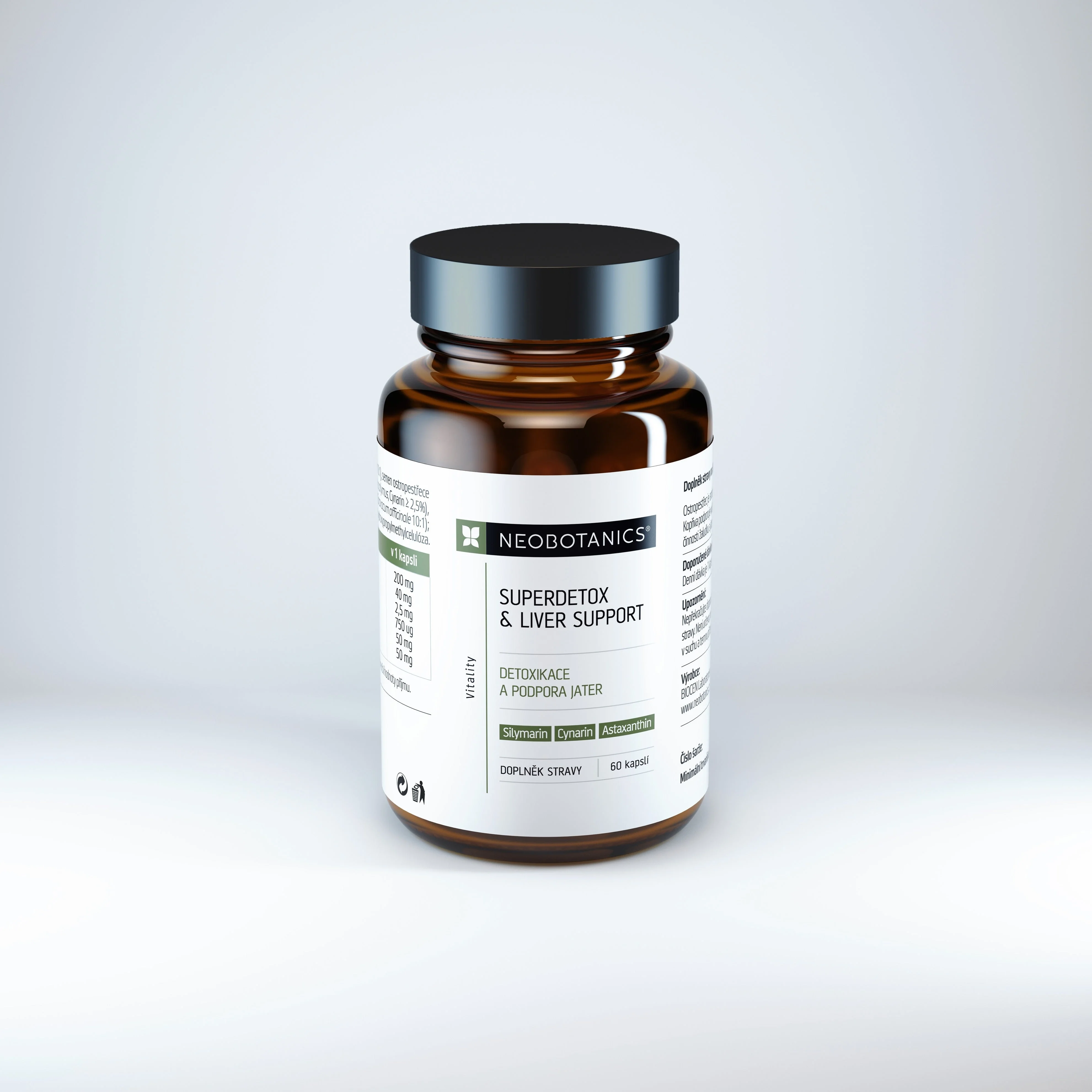 Neobotanics Superdetox & Liver Support (60 Kapseln) - Entgiftung und Unterstützung der Leber