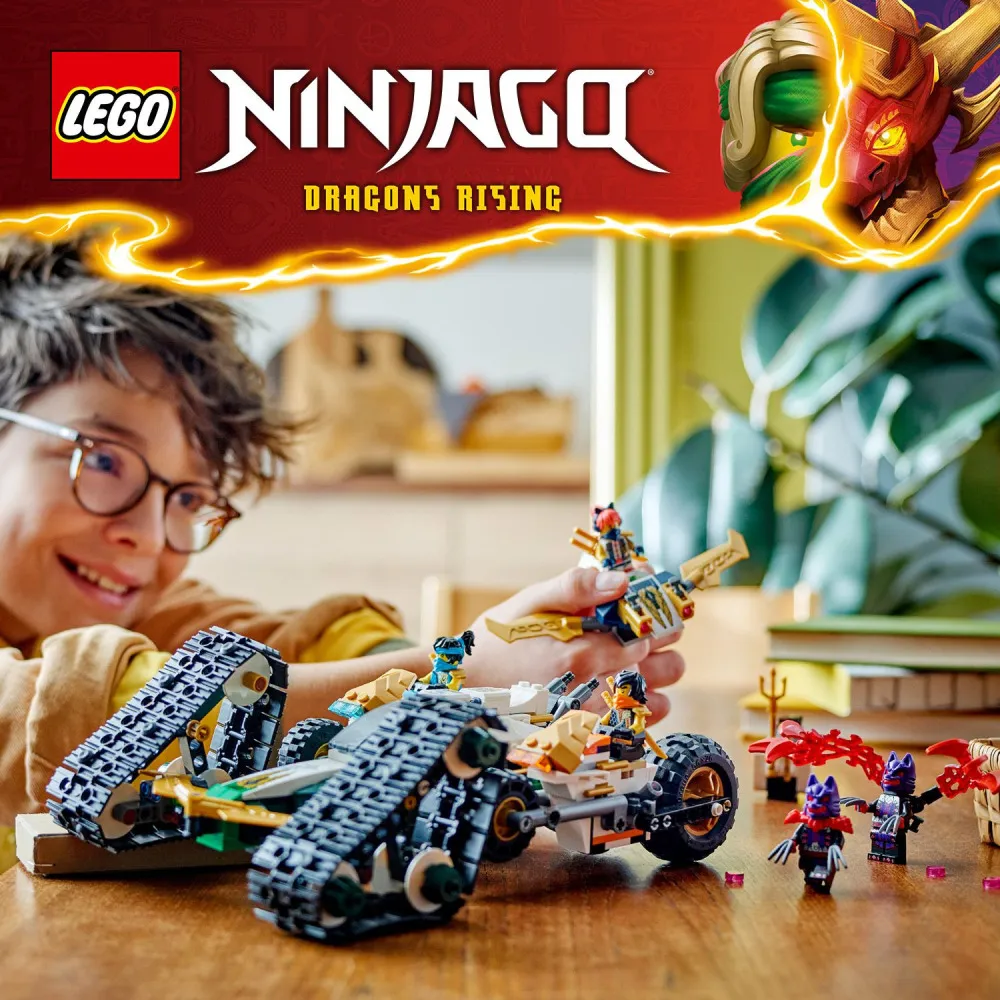 NINJAGO® 71820 Ninja-Team und Kombi-Fahrzeug