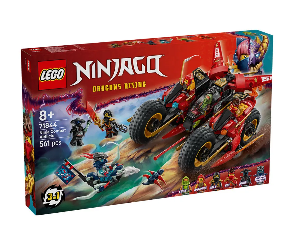 NINJAGO® 71844 Kampffahrzeug der Ninja