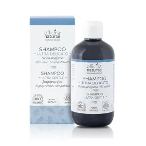 Officina Naturae Shampoo für sehr empfindliche Kopfhaut Ultra Delicato (250 ml) - auch geeignet für Menschen mit MCS