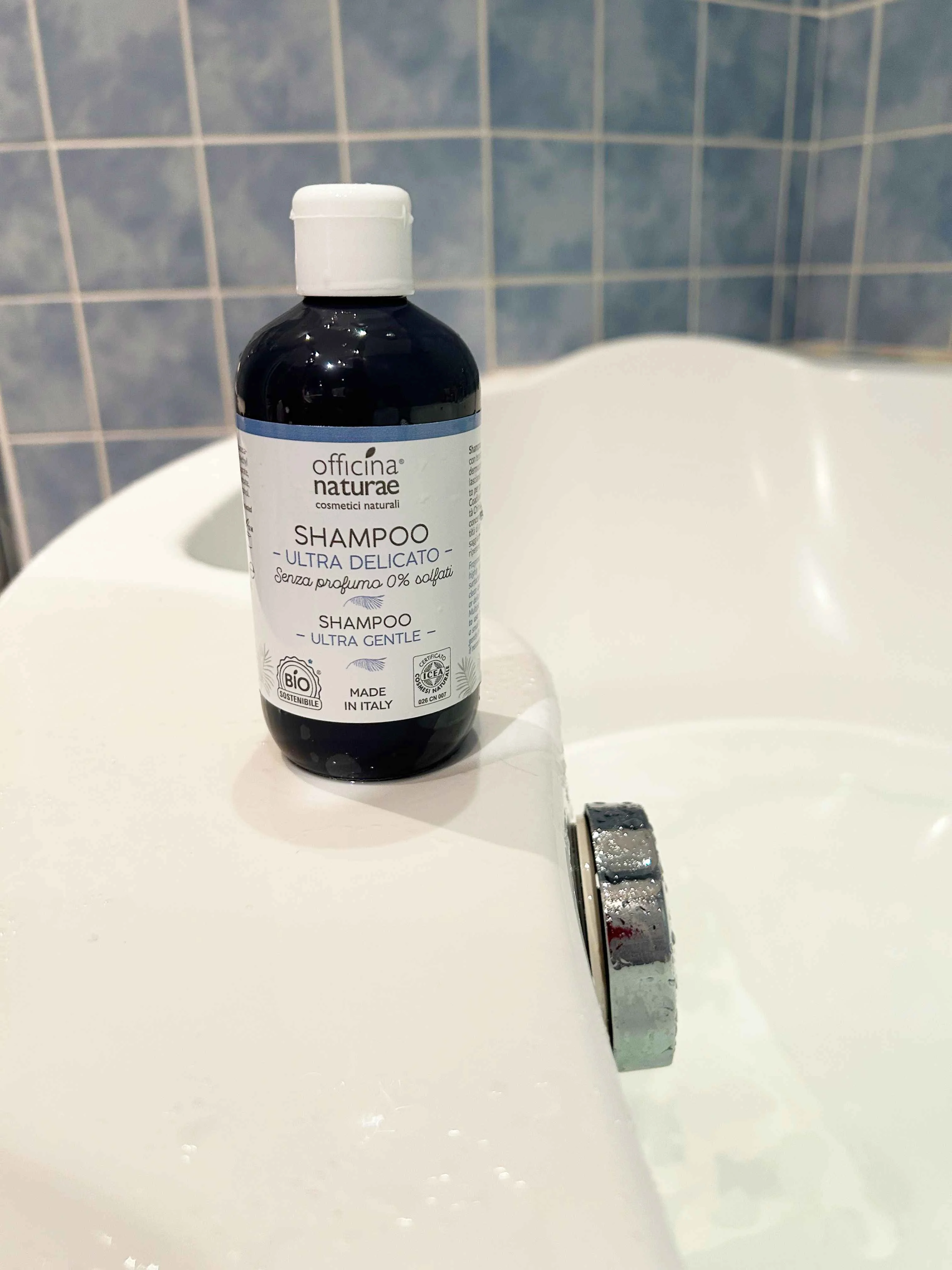 Officina Naturae Shampoo für sehr empfindliche Kopfhaut Ultra Delicato (250 ml) - auch geeignet für Menschen mit MCS