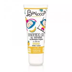 Officina Naturae Kinderzahnpasta - Banane BIO (75 ml) - fluoridfrei