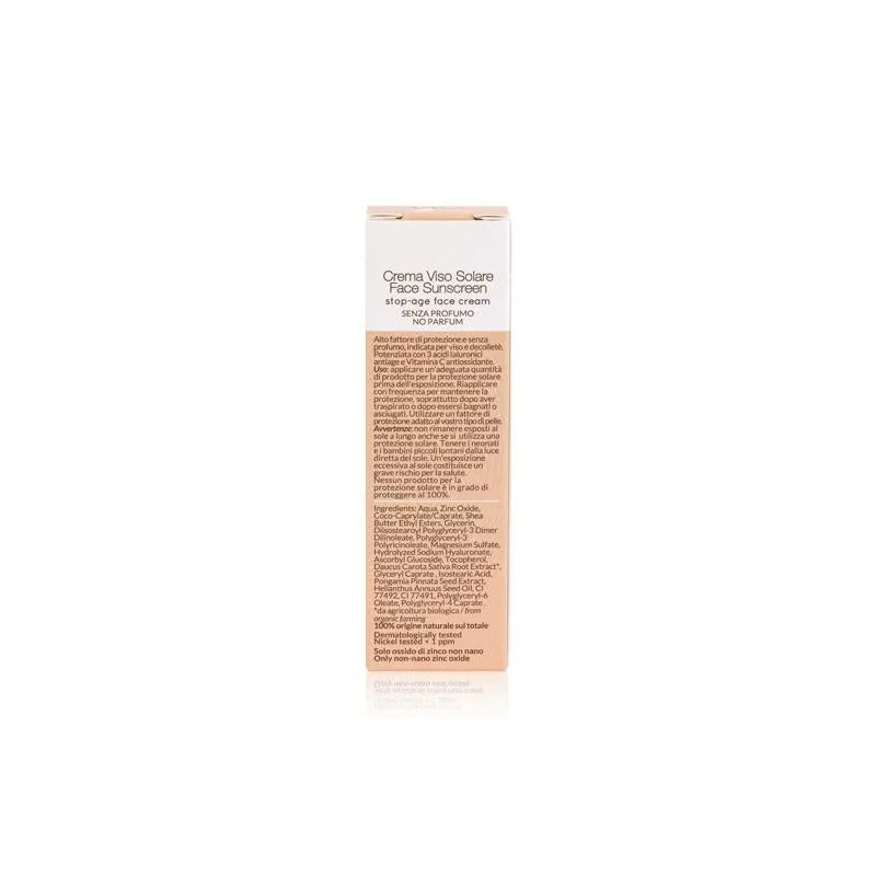 Officina Naturae Sonnencreme fürs Gesicht SPF 50 – straffend (30 ml) – für alle Hauttypen
