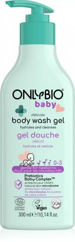 OnlyBio Sanfte Babywäsche (300 ml) - geeignet ab Geburt