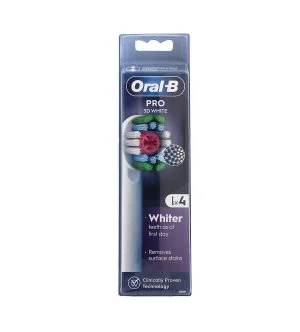 Oral-B Pro 3D White Ersatzbürstenköpfe 4 St.