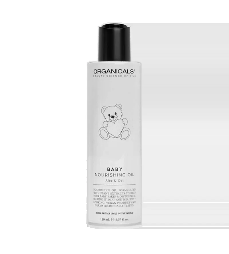 BABY Nährendes Öl Aloe&Hafer nährendes Öl für die Haut von Babys 150 ml