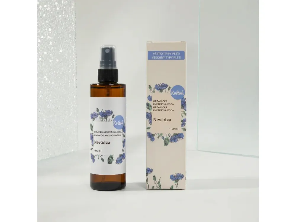 Kvitok Bio-Blütenwasser - Kornblume 100 ml