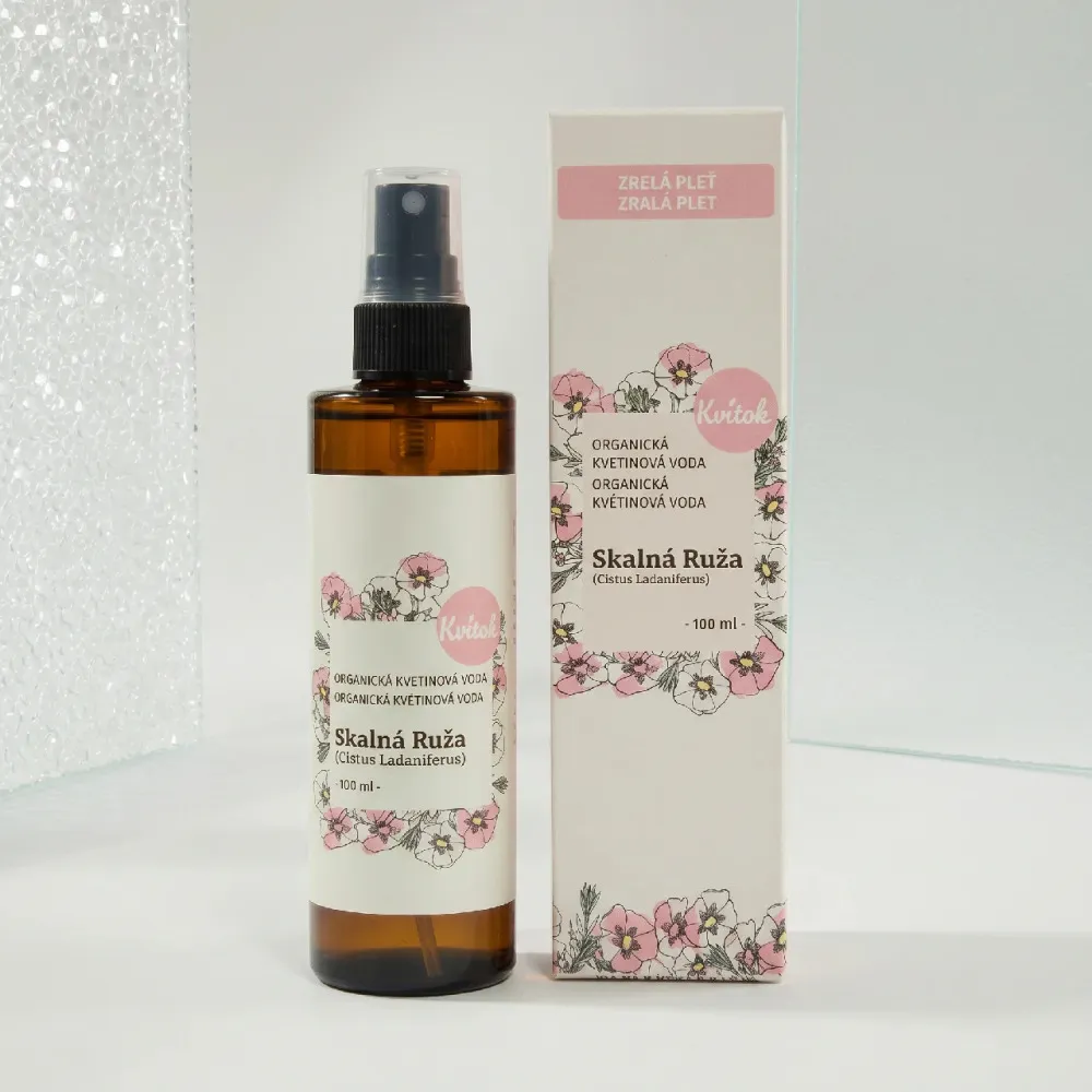 Kvitok Bio-Blumenwasser-Schuppenrose (100ml)