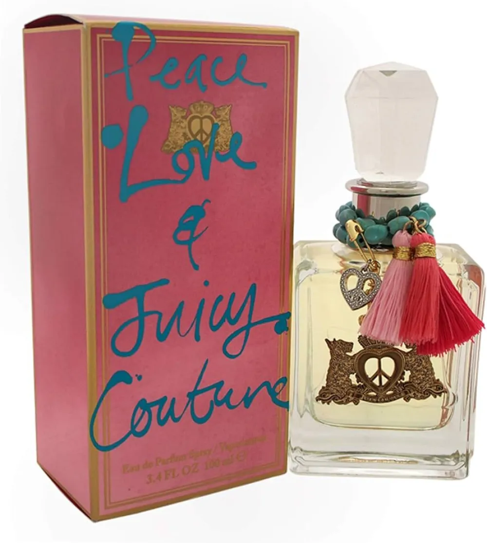 Peace, Love and Juicy Couture Eau de Parfum für Damen 100 ml