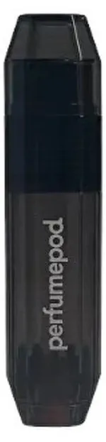 Perfume Pod nachfüllbarer Parfümzerstäuber schwarz 5 ml Schwarz