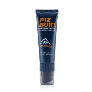 Piz Buin Mountain 2in1 (Sonnencreme + Lippenstift) LSF 50+