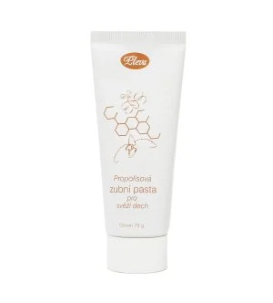 Pleva Toothpaste with Propolis for Fresh Breath Propolis-Zahnpasta für frischen Atem 75 g