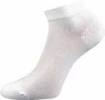 Lonka Bambussocken niedrig weiß