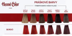 Pulver Haarfärbemittel 100g Bordeaux