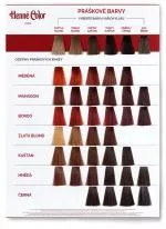 Henné Color Premium-Pflanzenpulver-Haarfärbemittel 100g Mahagoni