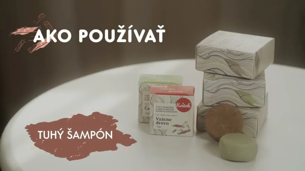 Kvitok Präbiotisches festes Shampoo mit Schutz vor Verunreinigungen Dandruff Control - 50 g
