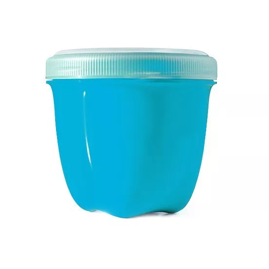 Preserve Snackbox (240 ml) - blau - aus 100% recyceltem Kunststoff