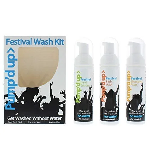 99% Desinfektions-Kit (desinfizierendes Shampoo, Duschgel und Handdesinfektion) 3*70 g