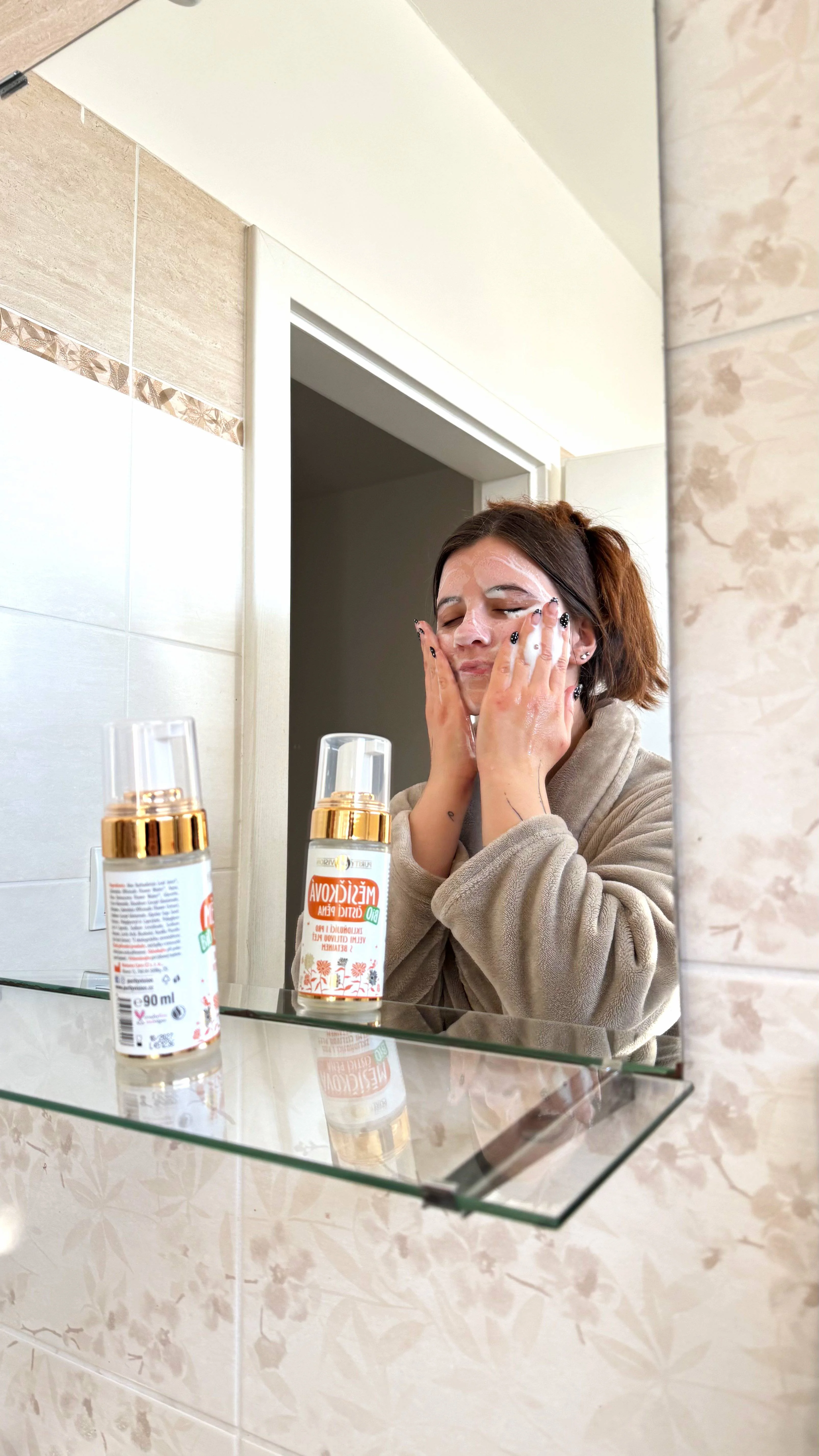 Purity Vision Ringelblumen-Reinigungsschaum (90 ml) – auch für sehr empfindliche Haut