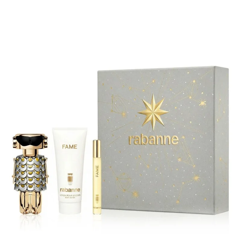 Fame Eau de Parfum für Damen 50 ml + EDP Mini 10 ml + Body Lotion 100 ml