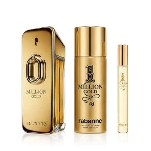 Paco Rabanne Million Gold Intense 100 ml + EDT MINI 1 Milion 10 ml + DEO-Spray Eau de Parfum für Herren