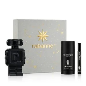 Paco Rabanne Phantom 100 ml + Deo-Spray 150 ml + Mini-Parfüm für Herren