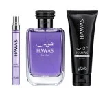 Hawas Men M Eau de Parfum 100 ml + EDP 10 ml + Duschgel 50 ml