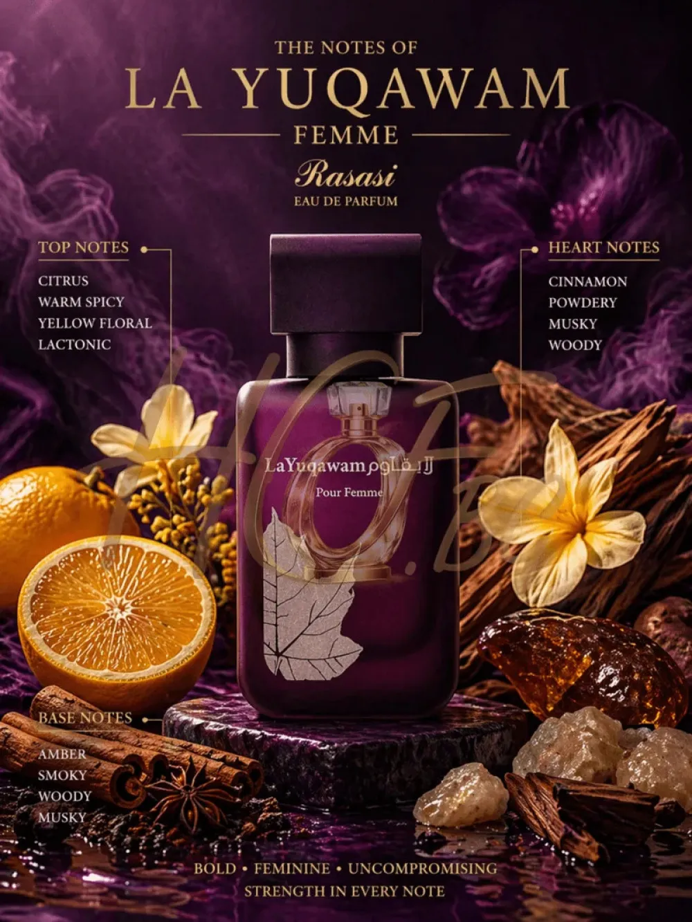 La Yuqawam Pour Femme Eau de Parfum für Frauen 75 ml