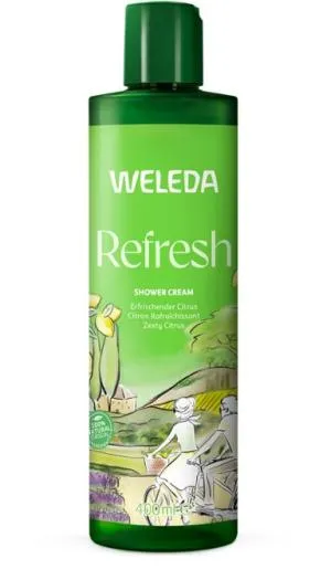 Weleda REFRESH Citrus-Duschcreme 400 ml