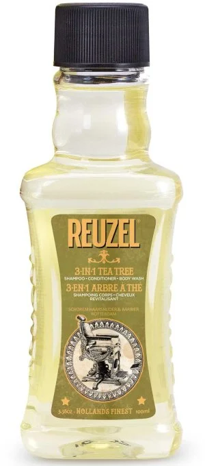 REUZEL 3-in-1 Tea Tree Shampoo-Conditioner-Duschgel für Herren