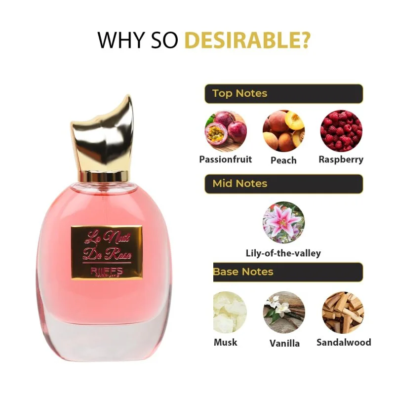 La Nuit De Rose Eau de Parfum für Damen 100 ml