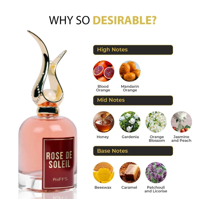 Rose De Soleil Damen Eau de Parfum 100 ml