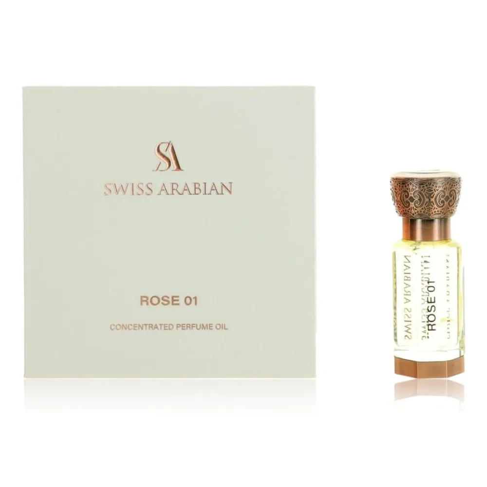 Rose 01 konzentriertes Parfümöl Unisex 12 ml