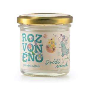Duftkerze - Frische Brise (130 ml) - mit Eukalyptus und Zitrone